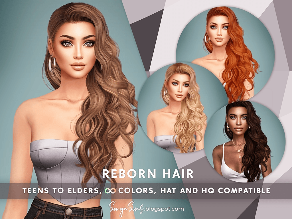 Скриншот мода Прическа Reborn Hair